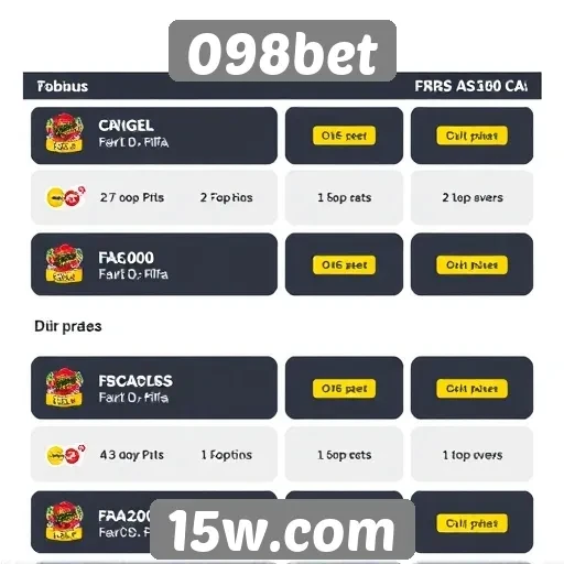 Comparativo de bônus oferecidos pela 098bet