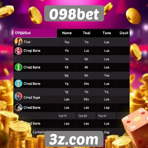 Comparação entre o 098bet e concorrentes do setor