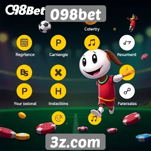 Recursos e funcionalidades do site 098bet